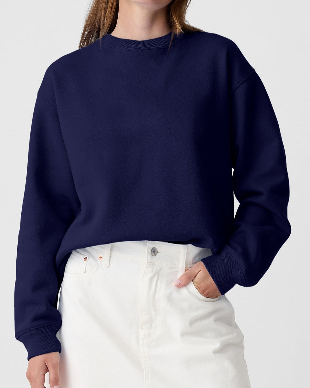 Fleece Terry Sweatshirt - Eolante Clothing