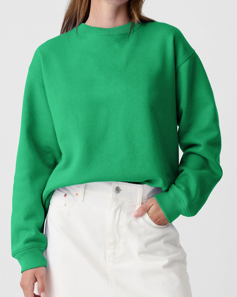 Fleece Terry Sweatshirt - Eolante Clothing