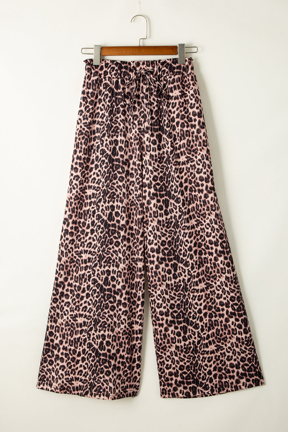 Leopard Wide Leg Pants - Eolante Clothing