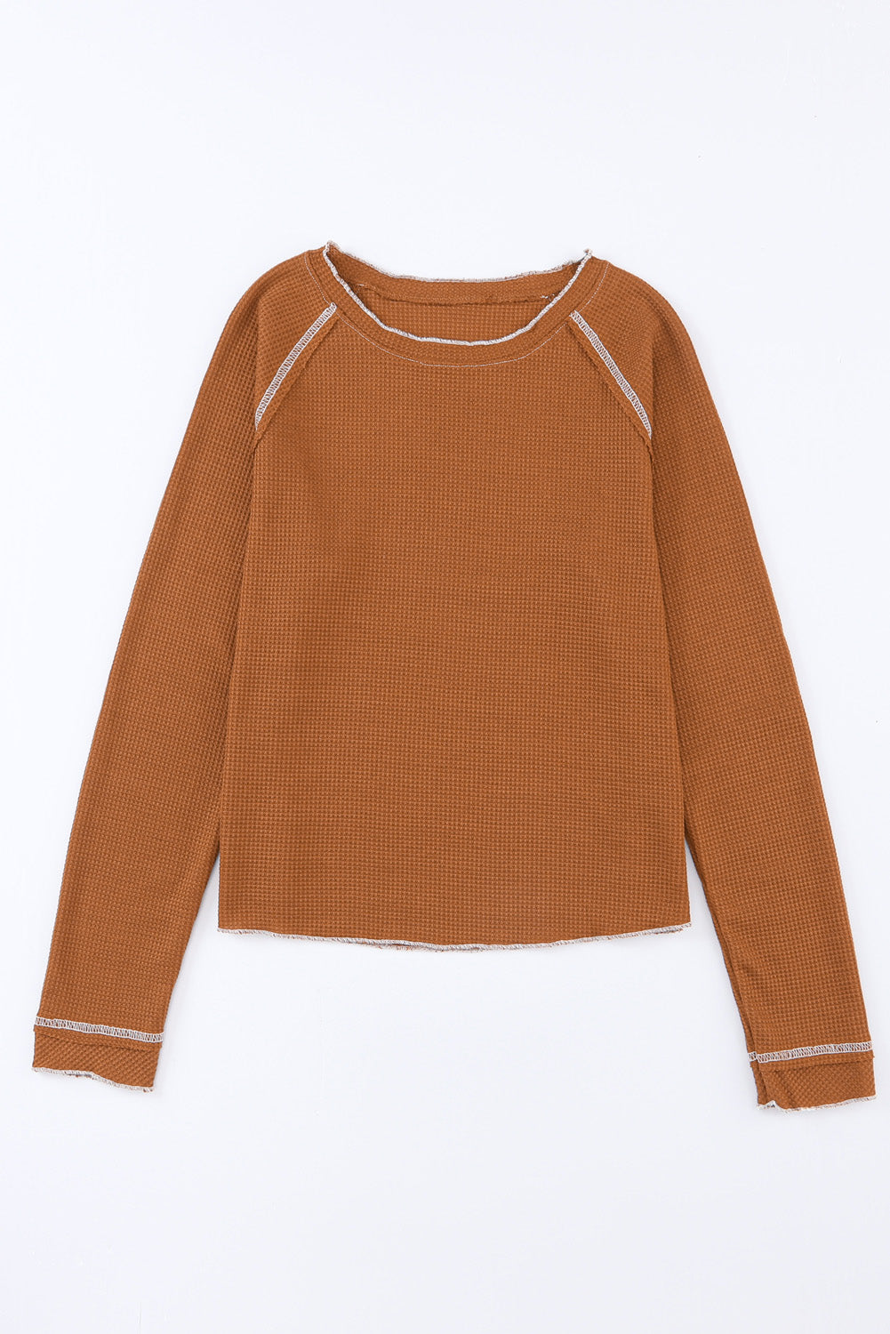 Textured Long Sleeve Top - Eolante Clothing