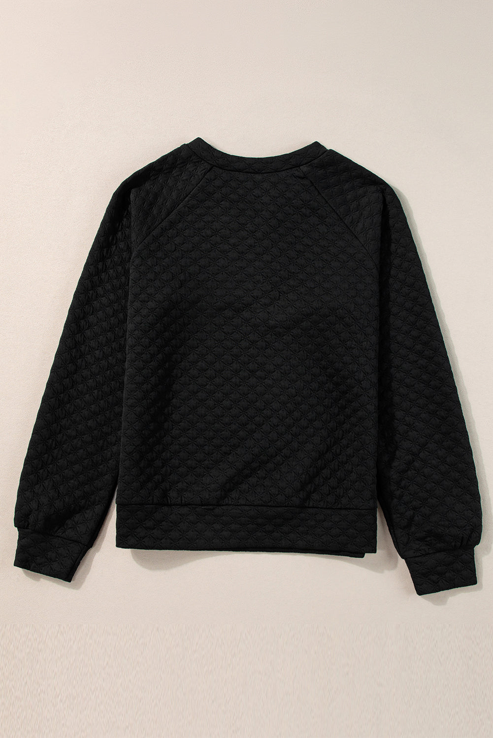 Quilted Long Sleeve Top - Eolante Clothing